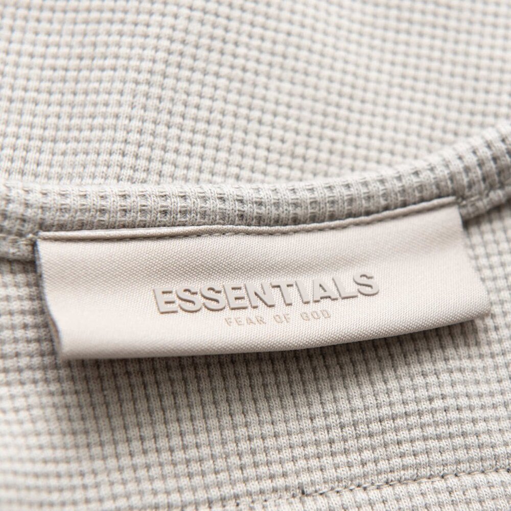 Fear Of God Essentials Waffle Tank Top Seal Grey SS23 Size XS - Picture 3 of 6